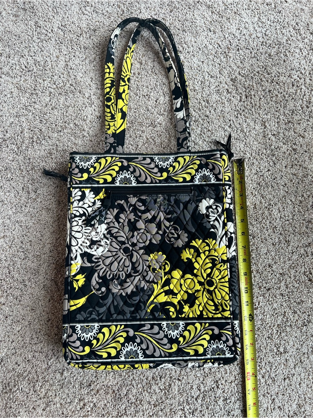 Vera Bradley Baroque Laptop Travel Tote Shoulder Bag - Picture 6 of 10